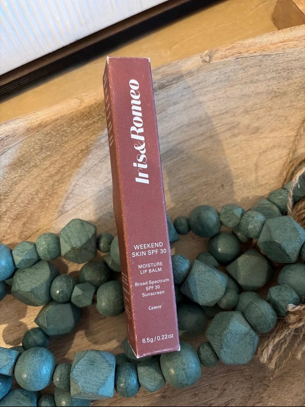 NEW Weekend Skin SPF 30 Moisture Lip Balm in Cameo